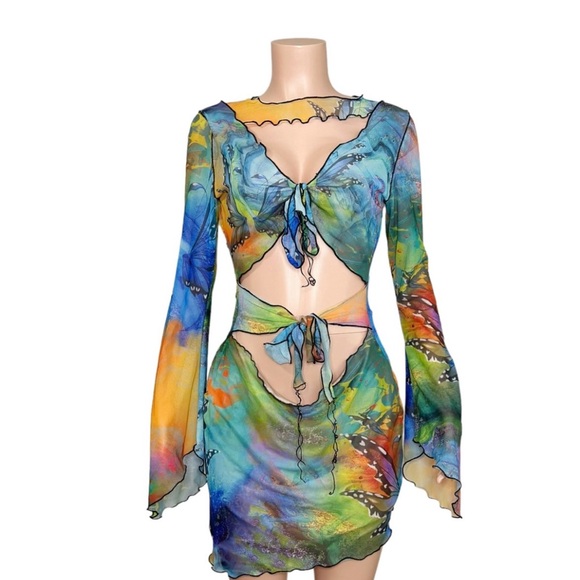 Jaded London Dresses & Skirts - Jaded London Butterfly Cutout Dress